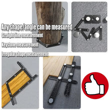 Load image into Gallery viewer, Multi Angle Measuring Ruler