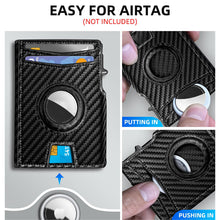 Load image into Gallery viewer, Men's Business Style Pu Leather Money Clip