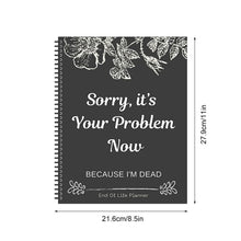 Load image into Gallery viewer, 🎃 HalloweenGift: Sh*t, I’m Dead! End of Life Planner - The Ultimate Spooky Gift! 💀👻