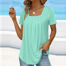 Load image into Gallery viewer, Square Neck Tank Top in Feather and Floral Print