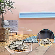 Load image into Gallery viewer, Unopenable Transparent Acrylic Piggy Bank