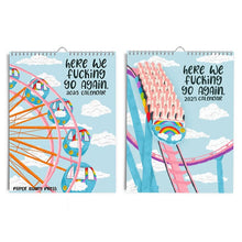 Load image into Gallery viewer, HERE WE FUCKING GO AGAIN 2025 CALENDAR