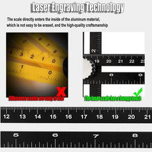 Load image into Gallery viewer, Multi Angle Measuring Ruler