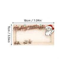 Load image into Gallery viewer, Christmas wooden wallet（🔥Buy More, Get More Free🎄）