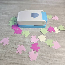 Load image into Gallery viewer, DIY Jigsaw Punch for Crafting - Perfect for Precise Cuts and Creative Projects