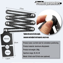 Load image into Gallery viewer, Multi Angle Measuring Ruler