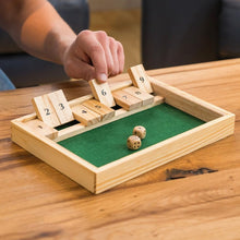 Load image into Gallery viewer, Shut The Box Game - Fun Table Math Game for Adults &amp; Kids