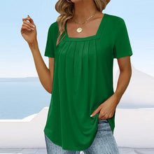 Load image into Gallery viewer, Square Neck Tank Top in Feather and Floral Print
