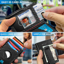 Load image into Gallery viewer, Men's Business Style Pu Leather Money Clip