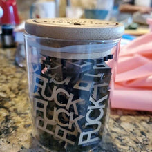 Load image into Gallery viewer, Emergency F**k jar- Funny Give a F**k jar