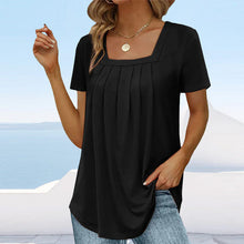 Load image into Gallery viewer, Square Neck Tank Top in Feather and Floral Print