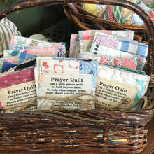 Load image into Gallery viewer, Prayer Quilt with cross inside
