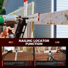 Load image into Gallery viewer, 4 in 1 Drilling Positioning Ruler