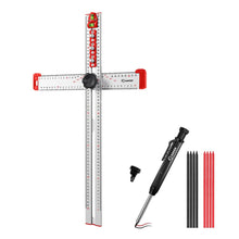 Load image into Gallery viewer, 4 in 1 Drilling Positioning Ruler