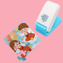 Load image into Gallery viewer, DIY Jigsaw Punch for Crafting - Perfect for Precise Cuts and Creative Projects