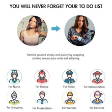 Load image into Gallery viewer, Reusable Erasable To Do List Silicone Wrist Band