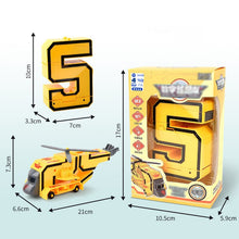 Load image into Gallery viewer, Toy Deformation Number Transform Robot gyerekeknek