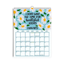 Load image into Gallery viewer, New Version-Hot Air Balloon-HERE WE FUCKING GO AGAIN 2025 CALENDAR