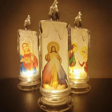 Load image into Gallery viewer, LED prayer flameless candles