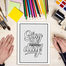 Load image into Gallery viewer, Adult Coloring Book - You're a Mother F*cking Badass
