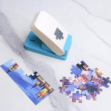 Load image into Gallery viewer, DIY Jigsaw Punch for Crafting - Perfect for Precise Cuts and Creative Projects