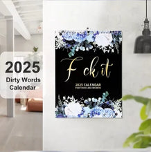 Load image into Gallery viewer, 2025 Calendar For Tired-Ass Women
