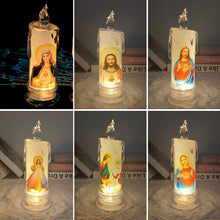Load image into Gallery viewer, LED prayer flameless candles