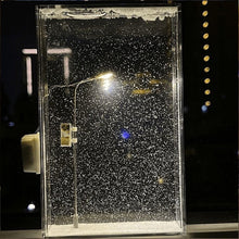 Load image into Gallery viewer, Snowy Night Street Lamp DIY Materials Street Flowing Lamp
