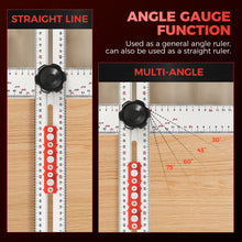 Load image into Gallery viewer, 4 in 1 Drilling Positioning Ruler