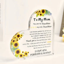 Load image into Gallery viewer, Love Clear Acrylic Mother's Day Ornament