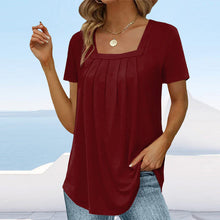 Load image into Gallery viewer, Square Neck Tank Top in Feather and Floral Print