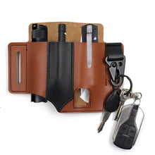 Load image into Gallery viewer, EDC Multi-Tool Belt Loop Leather Sheath