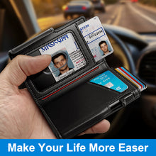 Load image into Gallery viewer, Men's Business Style Pu Leather Money Clip