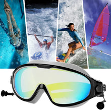 Load image into Gallery viewer, Wide View Anti Fog Swimming Goggles