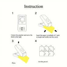 Load image into Gallery viewer, DIY Jigsaw Punch for Crafting - Perfect for Precise Cuts and Creative Projects
