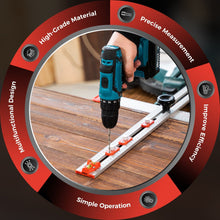 Load image into Gallery viewer, 4 in 1 Drilling Positioning Ruler