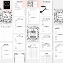 Load image into Gallery viewer, 🎃 HalloweenGift: Sh*t, I’m Dead! End of Life Planner - The Ultimate Spooky Gift! 💀👻