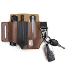Load image into Gallery viewer, EDC Multi-Tool Belt Loop Leather Sheath