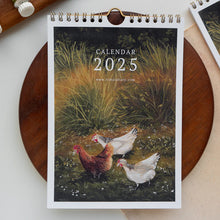 Load image into Gallery viewer, 2025 Rooster Wall Calendar