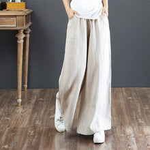 Load image into Gallery viewer, Plain High-waisted Trousers