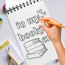 Load image into Gallery viewer, Bookish Coloring Book