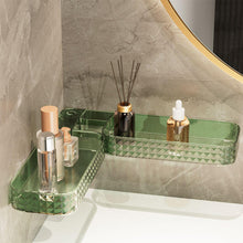 Load image into Gallery viewer, Multifunctional wall-mounted U-shaped rotating storage corner shelf