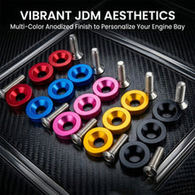 Load image into Gallery viewer, JDM Nickel Plated Bolt Washer Kit