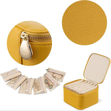 Load image into Gallery viewer, Leather Jewelry Boxes for Travel