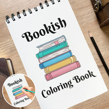 Load image into Gallery viewer, Bookish Coloring Book