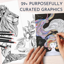 Load image into Gallery viewer, Adult Coloring Book - You're a Mother F*cking Badass