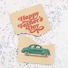 Load image into Gallery viewer, Endless Dad, Dad, Dad, Father's Day Card with glitter