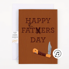 Load image into Gallery viewer, Endless Farting Father's Day Card