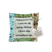 Load image into Gallery viewer, Prayer Quilt with cross inside