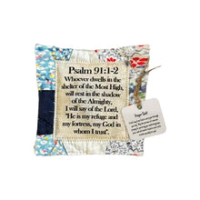 Load image into Gallery viewer, Prayer Quilt with cross inside